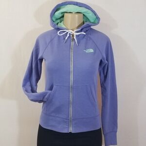The north face cotton blend hoodie